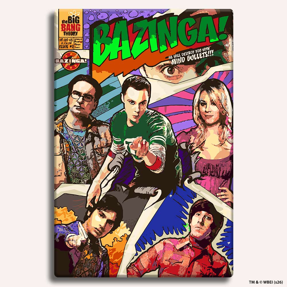 Bazinga! - Paint By Numbers Kit